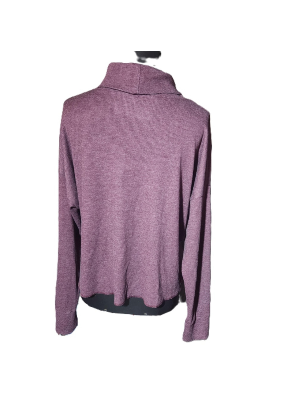 American Eagle Purple Turtleneck Long Sleeve Shirt Small - Picture 3 of 7